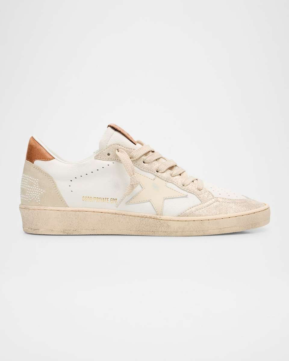 Ballstar Pearly Glitter Low-Top Sneakers